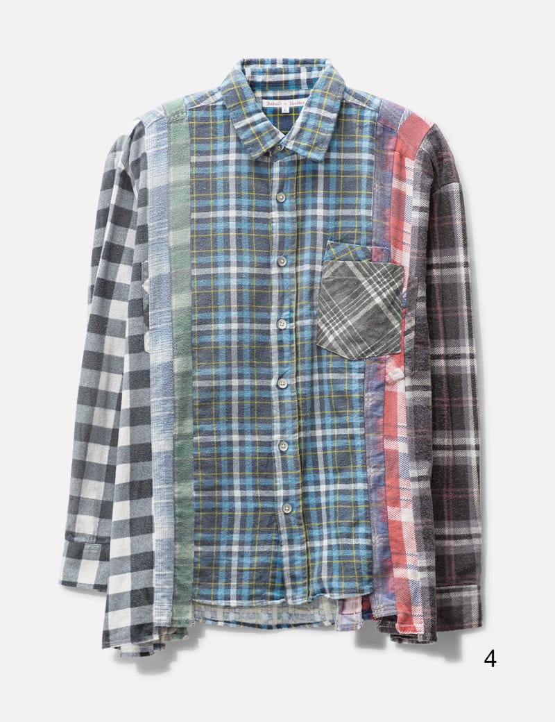 Needles - Flannel Shirt | HBX - Globally Curated Fashion and