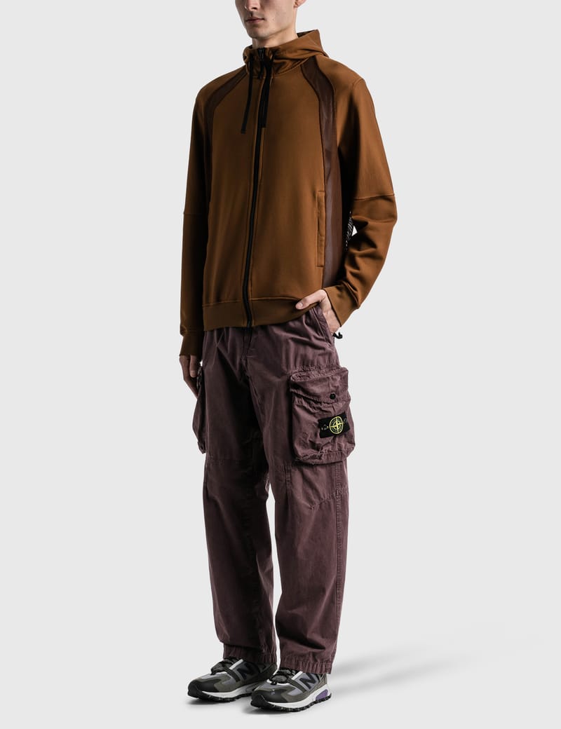 Stone Island Shadow Project - Vented Zip Hoodie | HBX