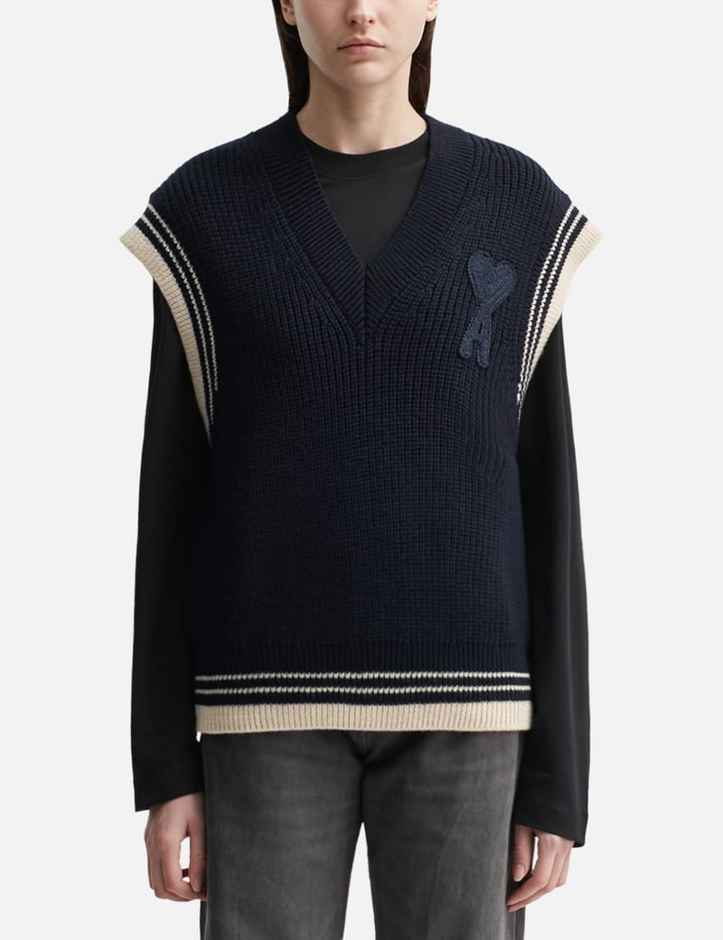 La Miel - MCS3589-Oversized Soft Knit Sweater Vest with Side Slit – Hip To  The Groove Boutique LLC