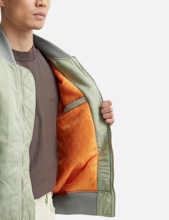 Stüssy - Dyed Nylon Bomber | HBX - Globally Curated Fashion and ...