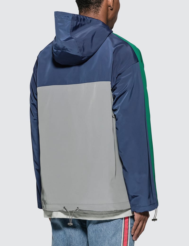Maison Kitsuné - Ader Error X Maison Kitsune Line Zip-Up Hoodie | HBX