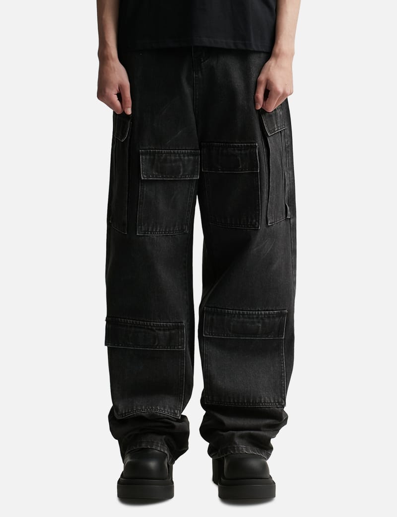 【関税込み】Who Decides War カーゴパンツ Who Decides War - Waxed Cargo Pants | HBX - ハイプビースト