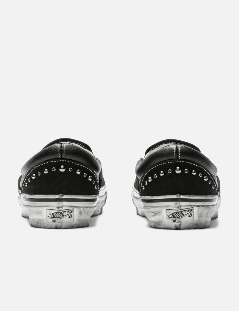 Vans LX Classic Slip-On 98 - Pearlized leather-canvas slip-ons