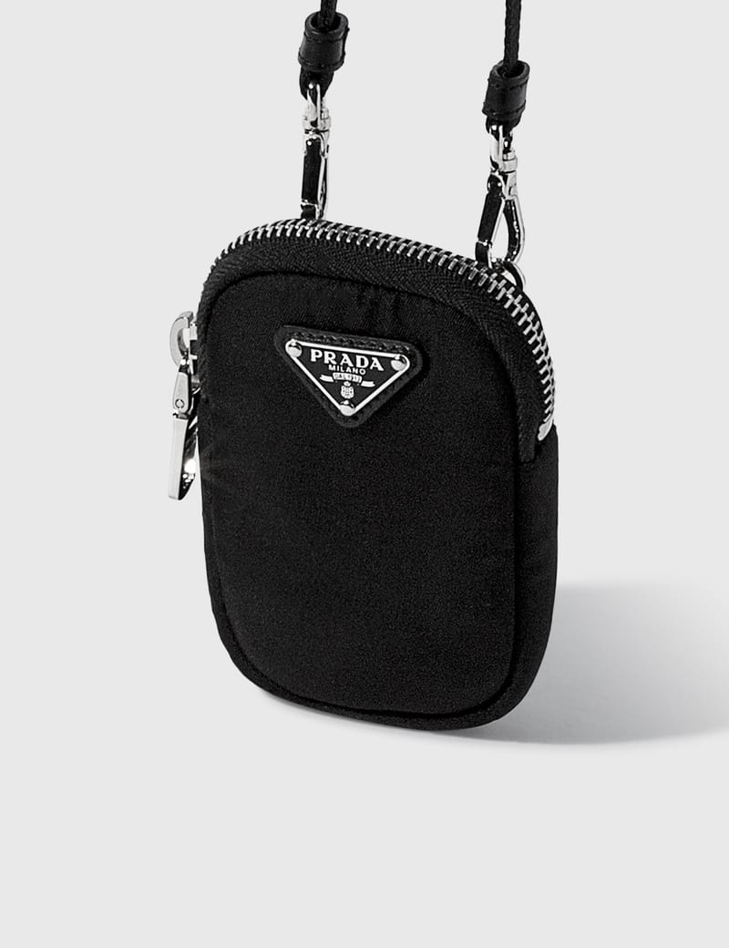 Prada - Nylon Mini Pocket With Strap | HBX - Globally