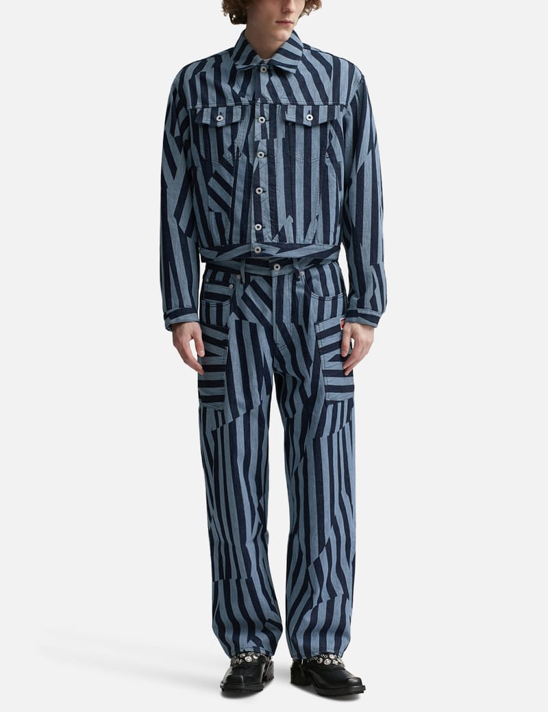 Kenzo - Kenzo Dazzle Stripe Trucker Jacket | HBX - Globally