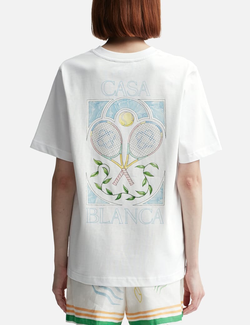 Casablanca - Tennis Pastelle T-Shirt | HBX - Globally