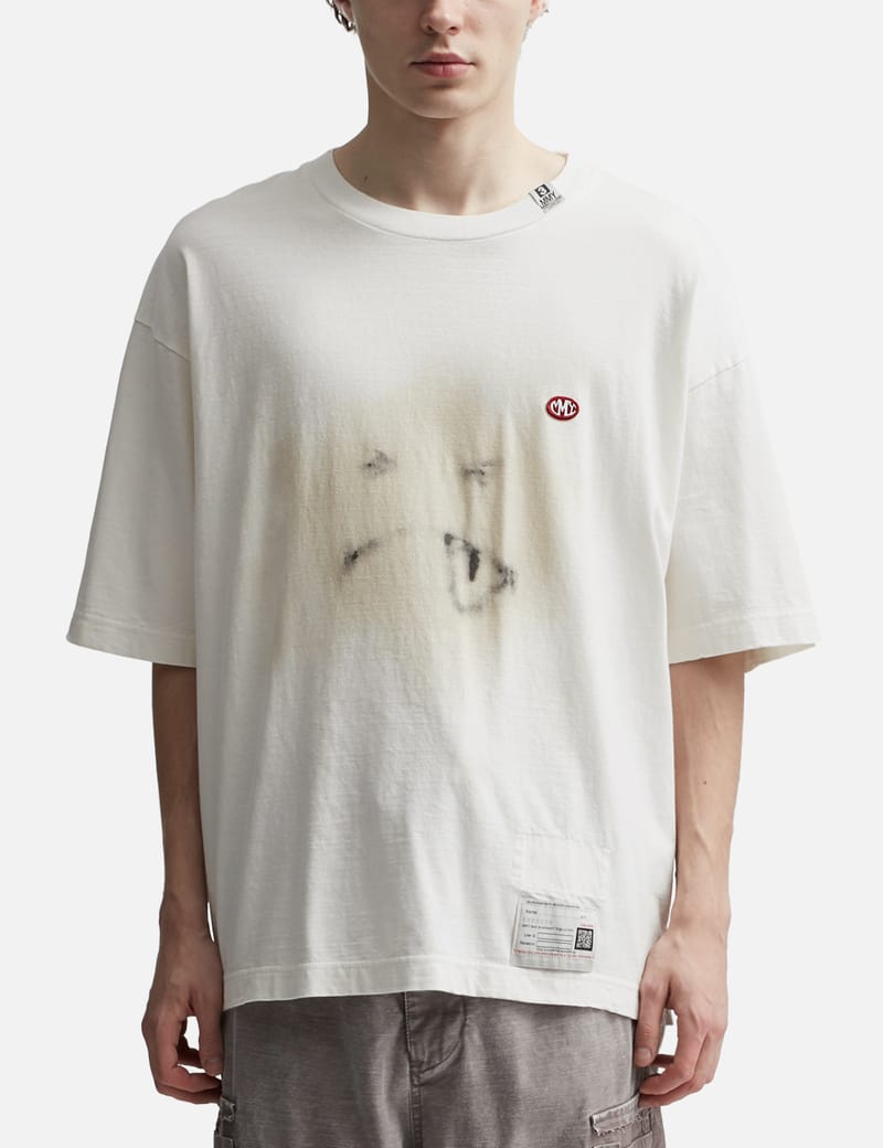 Tシャツ・カットソー MAISON MIHARA YASUHIRO MAISON MIHARA YASUHIRO Maison Mihara Maison MIHARA YASUHIRO cotton t-shirt Distressed Tee PRM EU