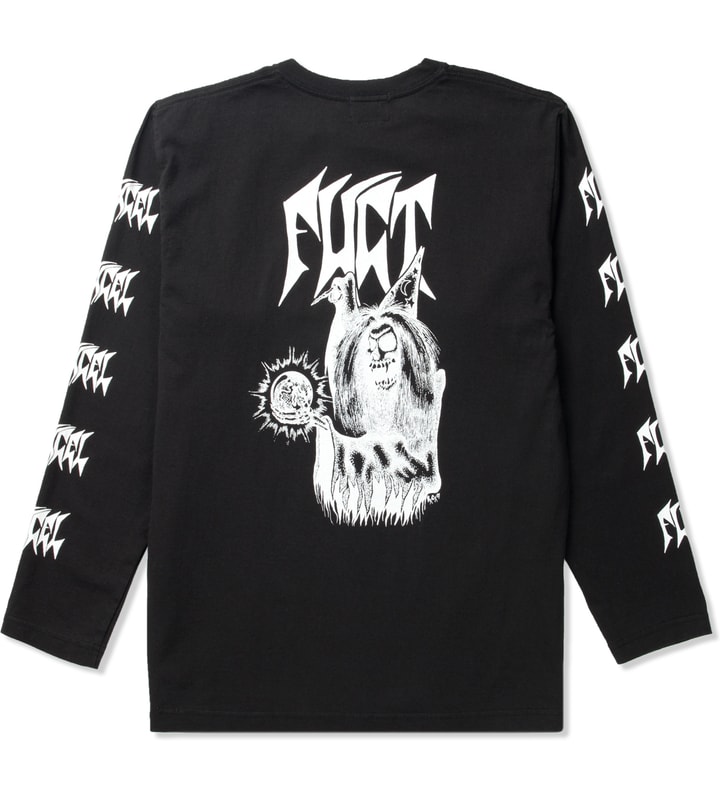 FUCT SSDD - Black FUCT SSDD X EXCEL L/S T-Shirt | HBX