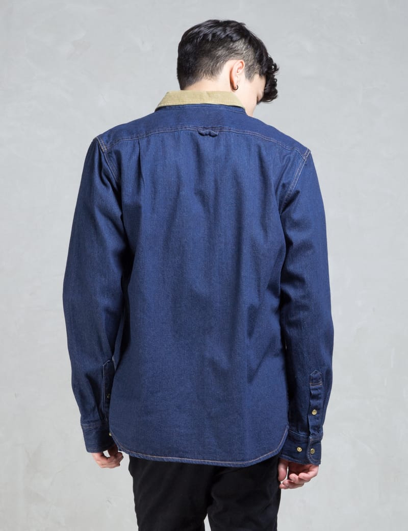 Huf - Dungaree Denim Shirt | HBX - Globally Curated Fashion