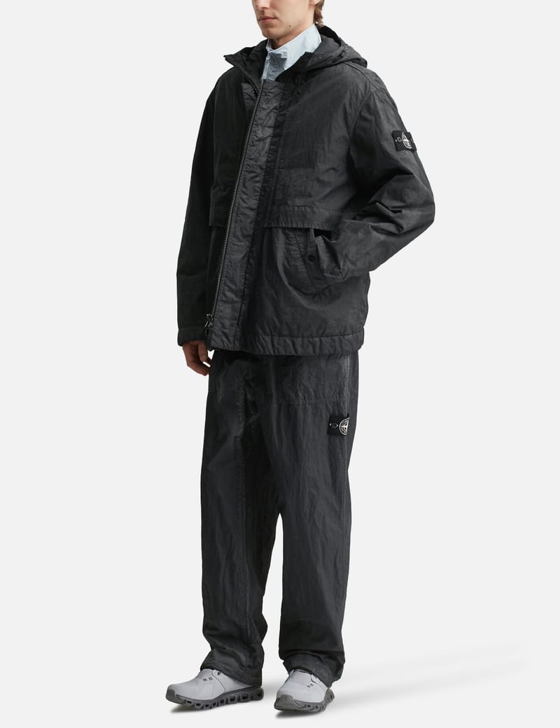 ストーンアイランド - Dense Nylon-TC Hand Sprayed Reflective Jacket