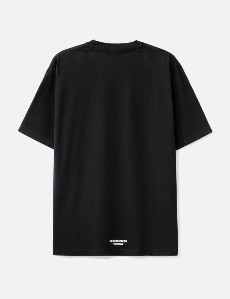 NEIGHBORHOOD 2023SS NH 231 SPOT TEE SS-1 BLACK×YELLOW XXL