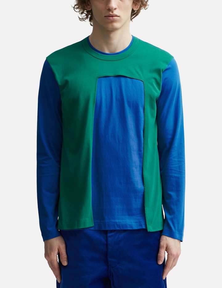 CDG SHIRT - Layered T-Shirt | HBX - Globally Curated Fashion and ...