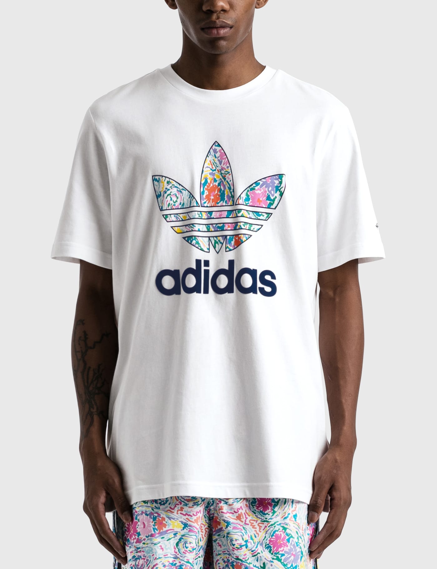Adidas Originals - Noah X Adidas Consortium Floral T-shirt | HBX 