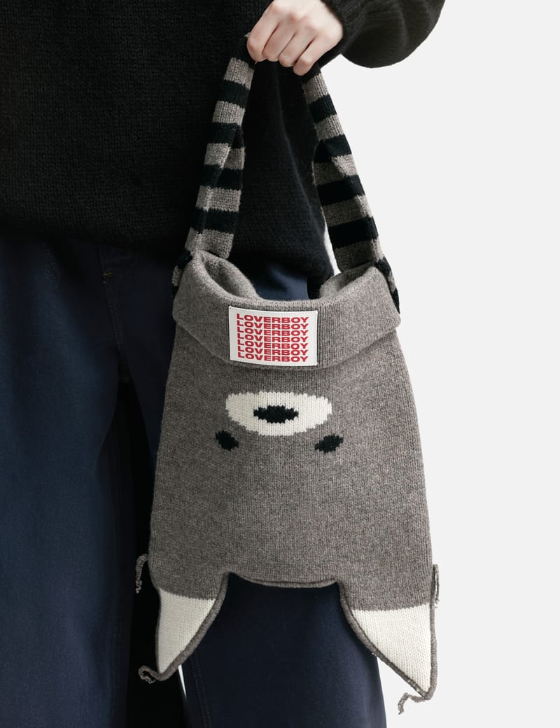 Charles Jeffrey Loverboy - KNITTED MINI BAG | HBX - Globally