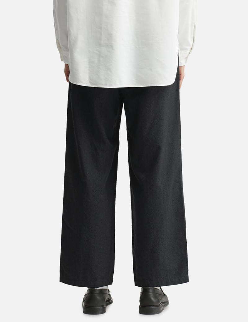Nanamica - Wool Gabardine Pleat Pants | HBX