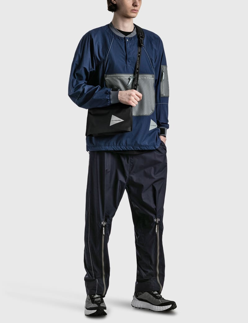 and wander - Breath Rip Pullover Jacket | HBX - Globally