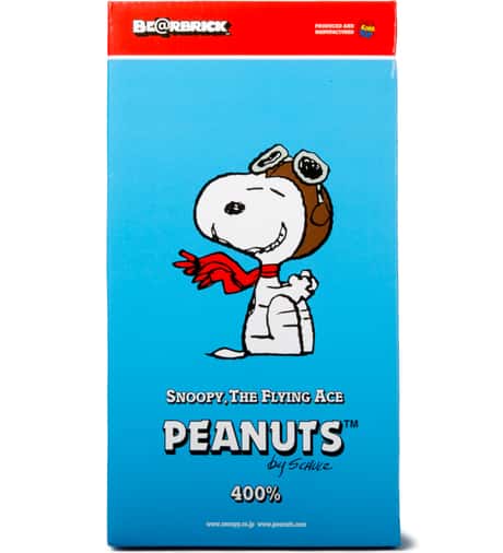BE@RBRICK - BE@RBRICK SNOOPY FLYING ACE ベアブリック 400％ Medicom Toy - 400% BE@RBRICK Snoopy Flying Ace | HBX