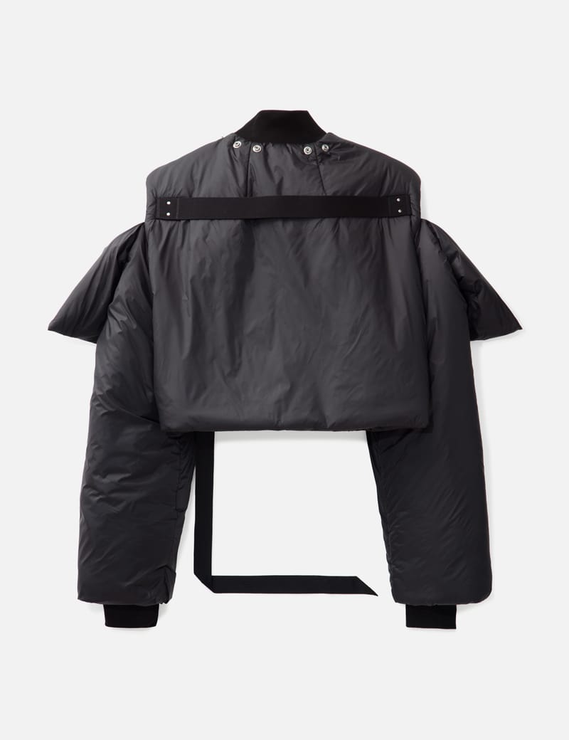 Rick Owens Drkshdw Convertible Jacket In Nylon - GRS認証リサイクル
