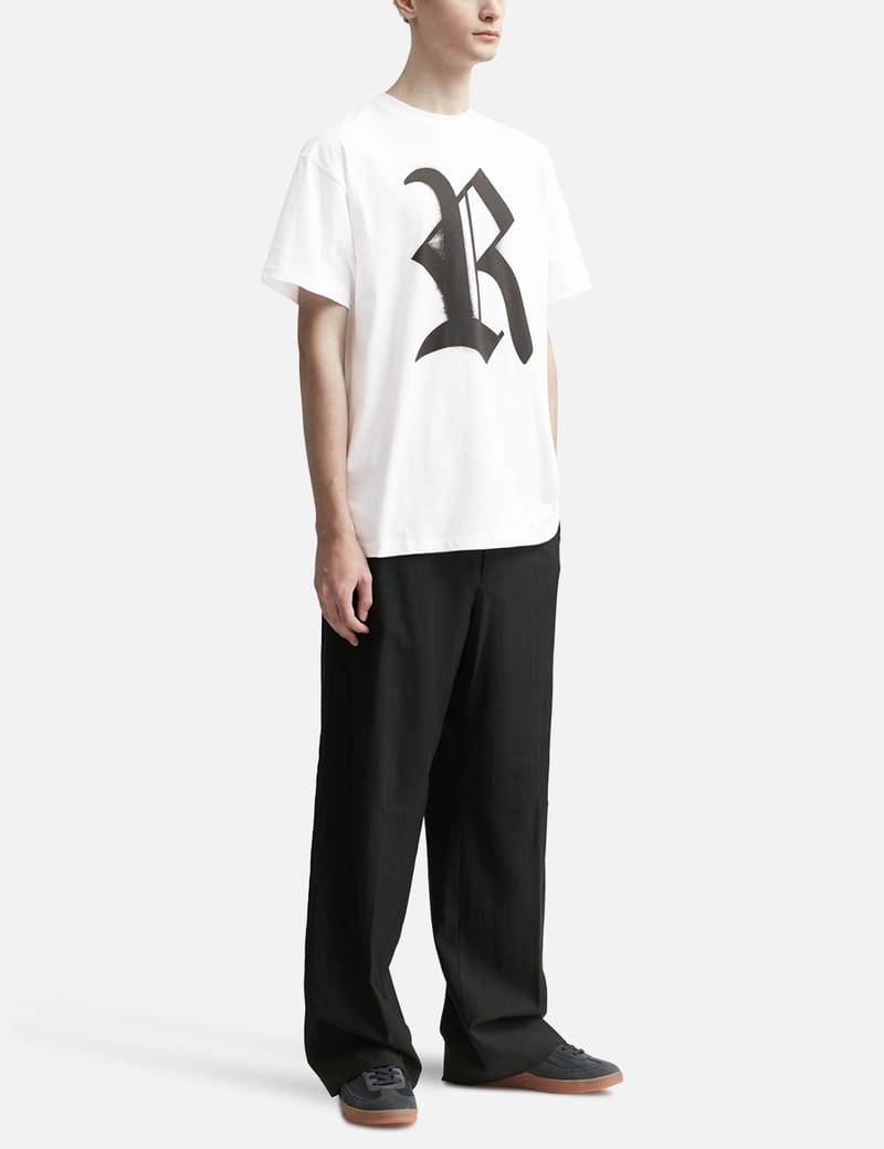 Raf Simons - オーバーサイズ R ロゴTシャツ | HBX - ハイプビースト