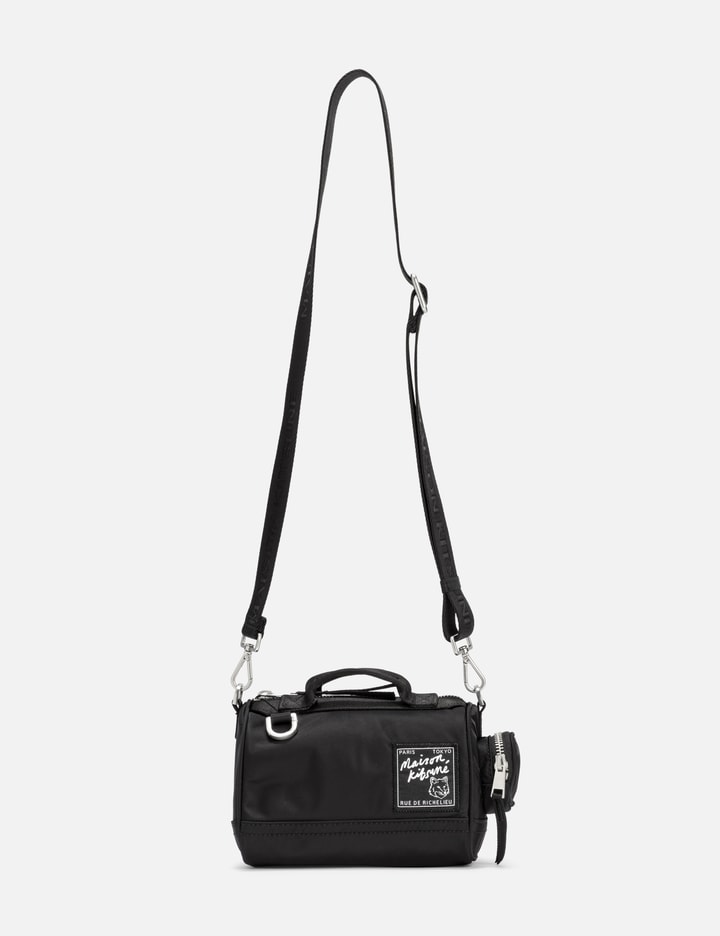 Maison Kitsuné Nylon Mini Duffle Bag HBX Globally Curated Fashion and Lifestyle by Hypebeast