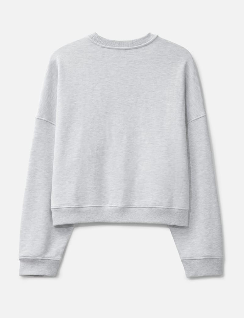 Entire Studios Box Crew Heather Grey - Heavyweight organic cotton