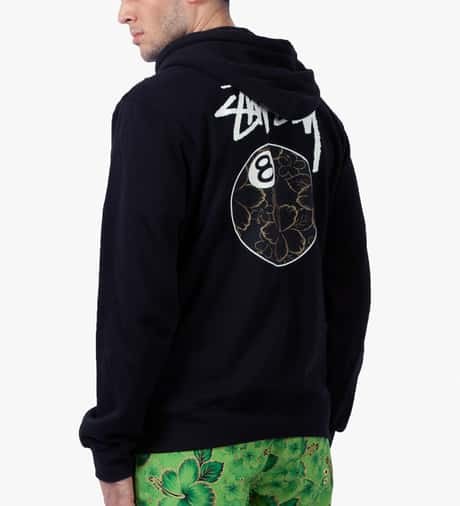 Stussy フラッグ ☆送料・関税込☆Stussy☆WORLDWIDE ZIP WORK JACKET☆BLACK