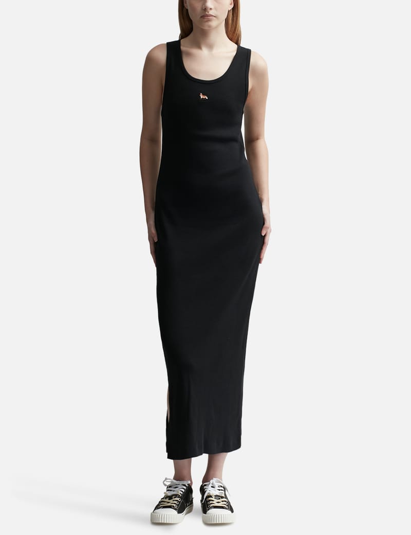 Maison Kitsuné - Baby Fox Ribbed Tank Dress | HBX - Globally