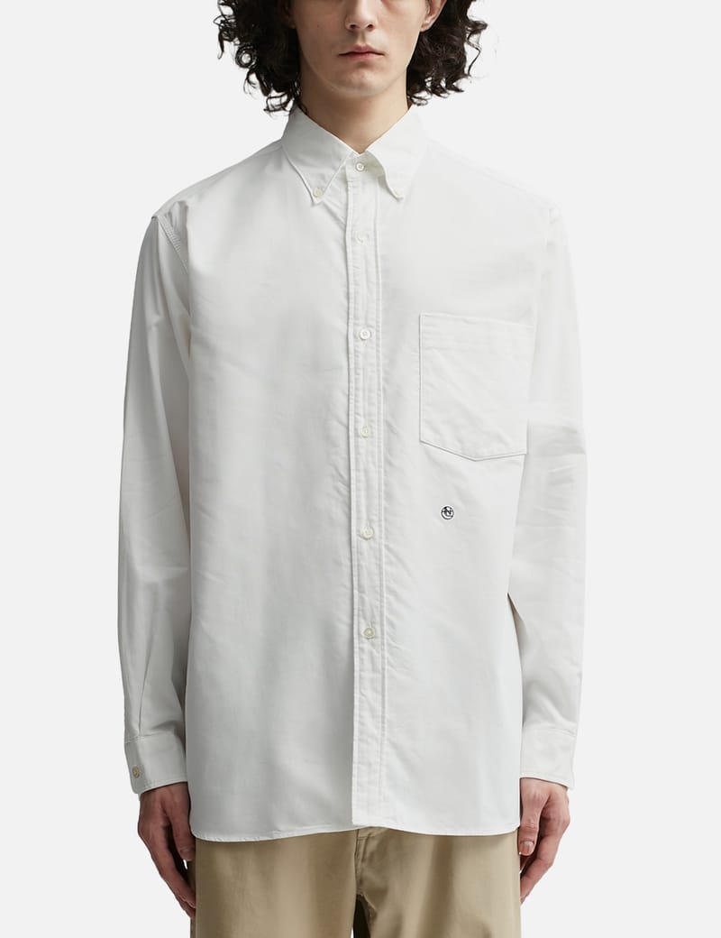 Nanamica - Button Down Wind Shirt | HBX - Globally Curated Fashion