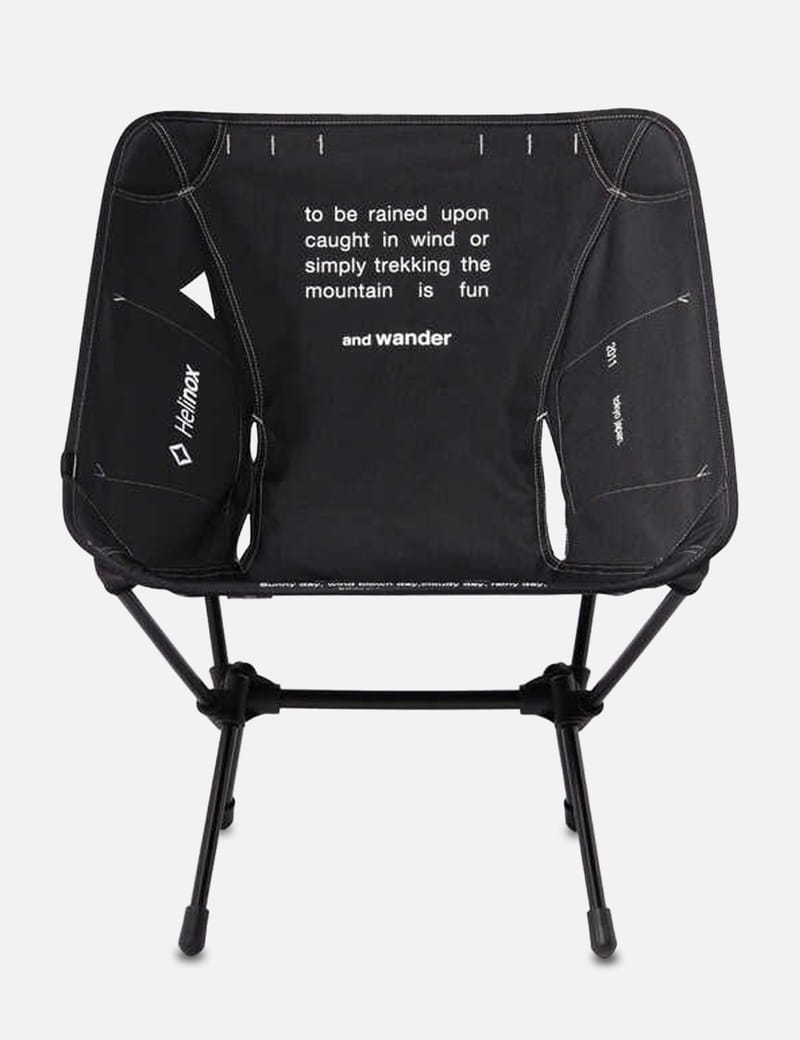 and wander - Helinox x and Wander Folding Chair | HBX - HYPEBEAST