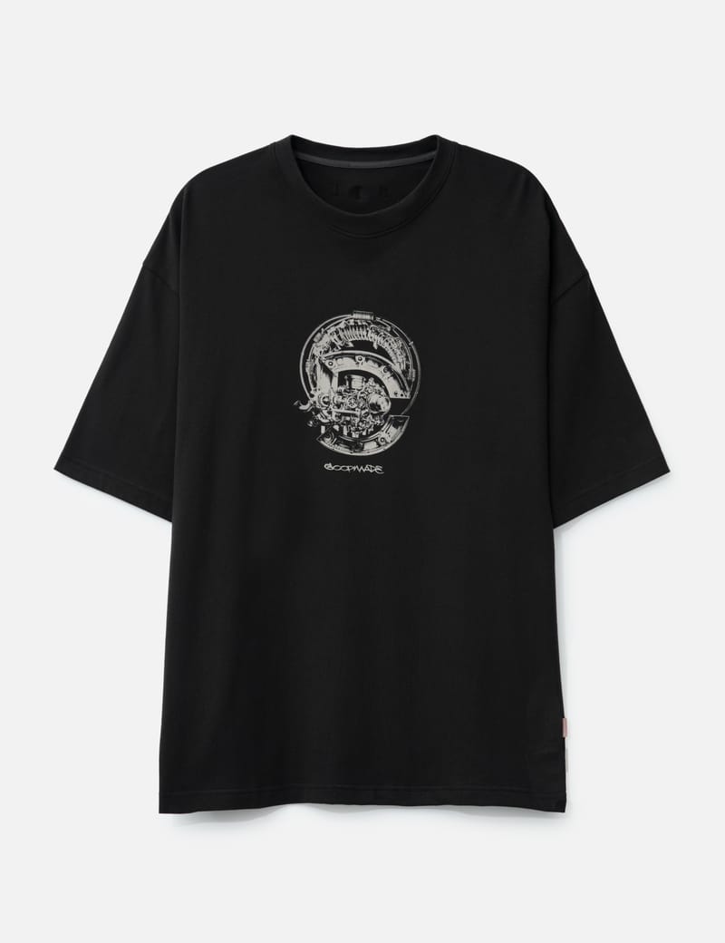トップス GOOPiMADE LWN-03 Graphic Wide Crewneck GOOPiMADE - GOOPiMADE® LWN-03 “Zystem” Graphic Wide Crewneck