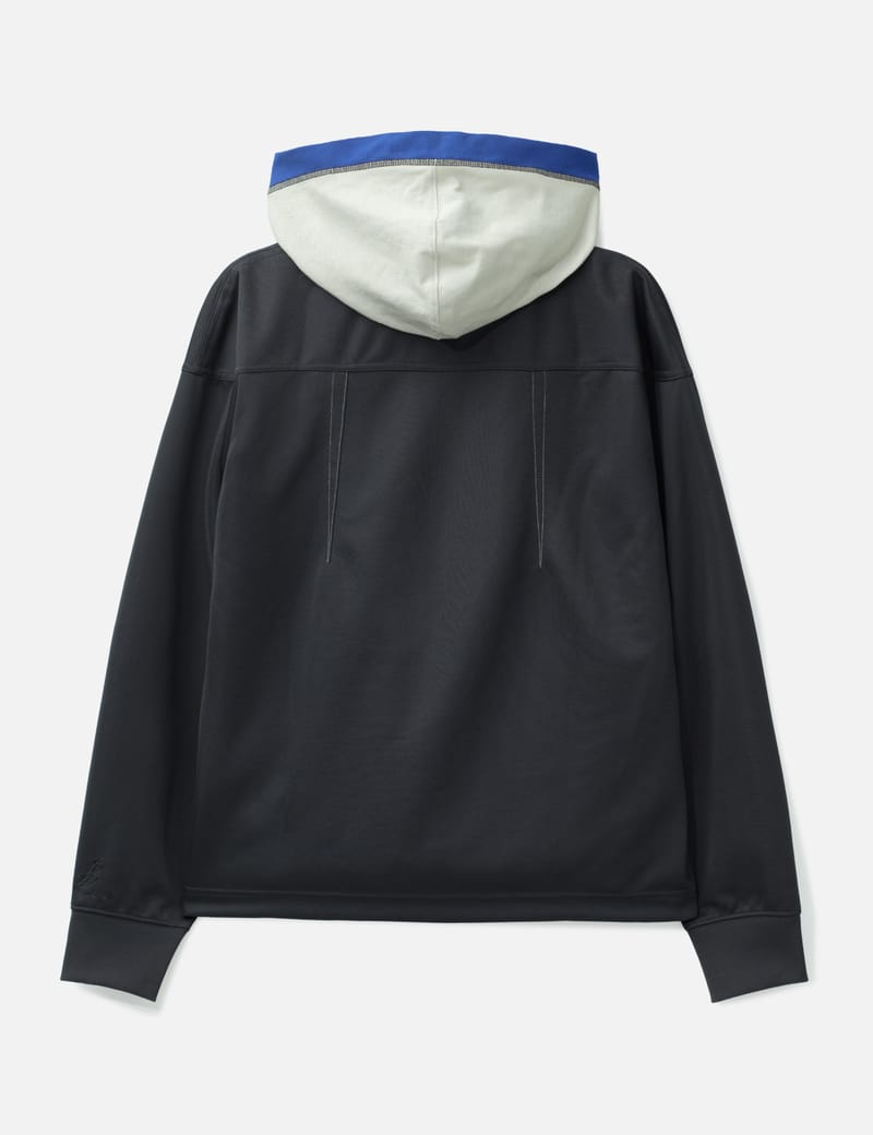【asics novalis】STYRAX TRACK JACKET kiko Kiko Kostadinov Asics Novalis Styrax Track Jacket - Black hooded