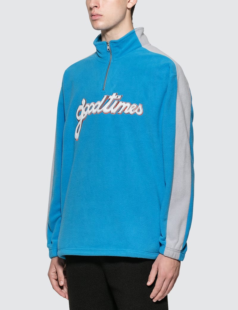 【HAVE A GOOD TIME】Good Time Half-Zip Fleece Have A Good Time - Good Times Half-zip Fleece Sweatshirt
