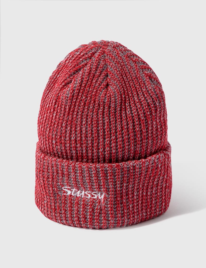 Stüssy - 2 Tone Knit Short Beanie | HBX - Globally Curated Fashion