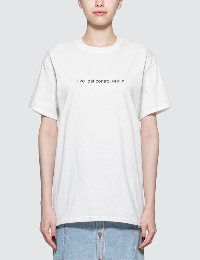FUCK KENTA Tシャツ ホワイト L 新品未使用 Fuck Art, Make Tees - I've Lost Control Again. S/S T-Shirt | HBX