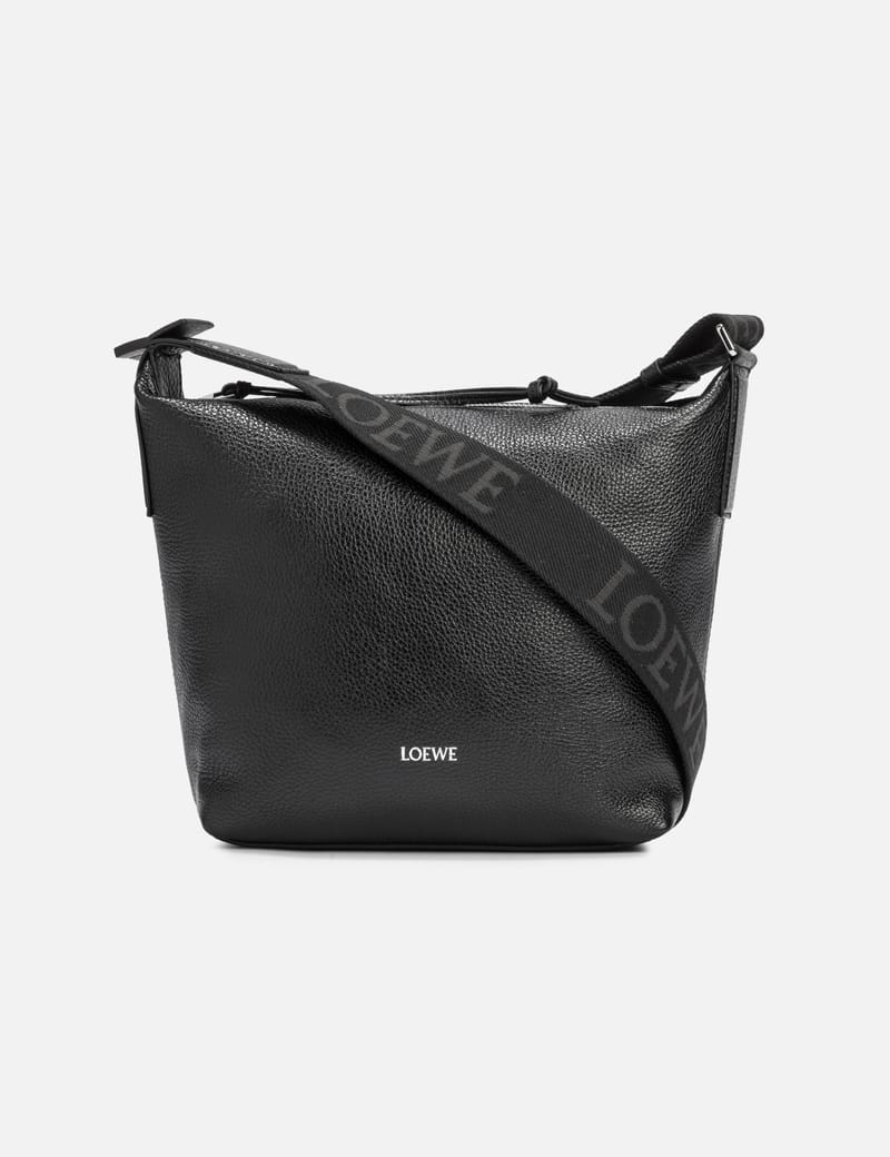 ショルダーバッグ Loewe Borsa Cubi Piccola In Pelle Bolso bandolera Cubi pequeño en piel de ternera y jacquard