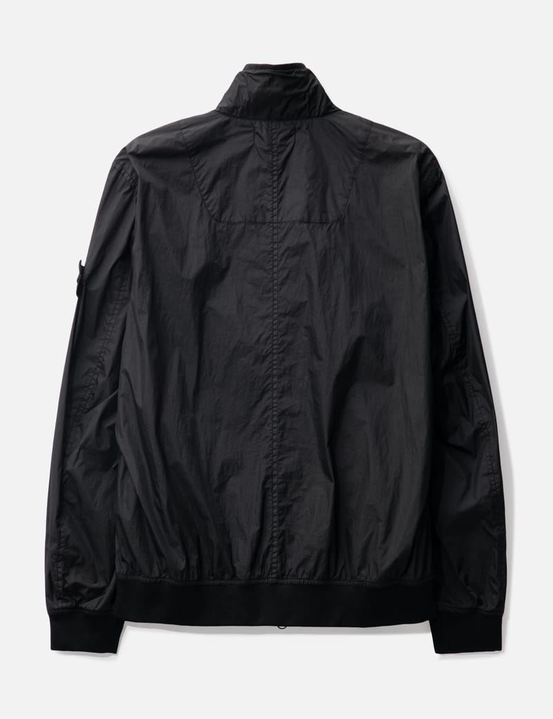 Stone island cheap black windbreaker