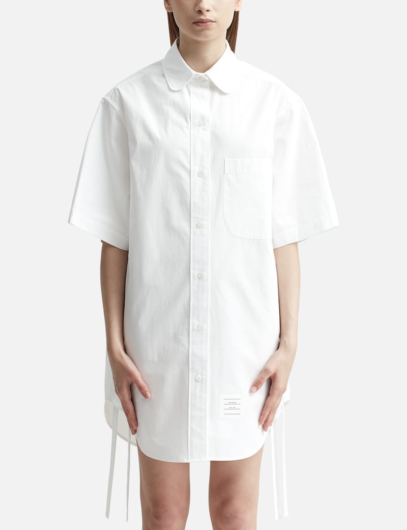 【ギフト】 Browne Thom - HBX | DRESS SHIRT GATHERED SUPERSIZED ワンピース