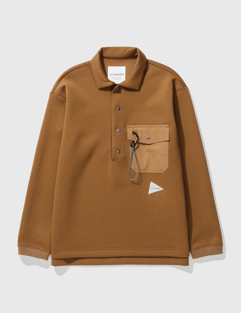 and wander - Airly Warm Button Pullover | HBX - Globally Curated