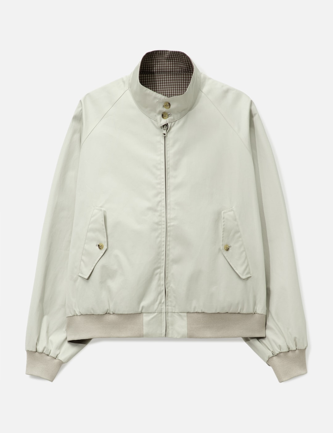 Unlikely Reversible Harrington Jacket - A versatile, boxy ivory jacket ...