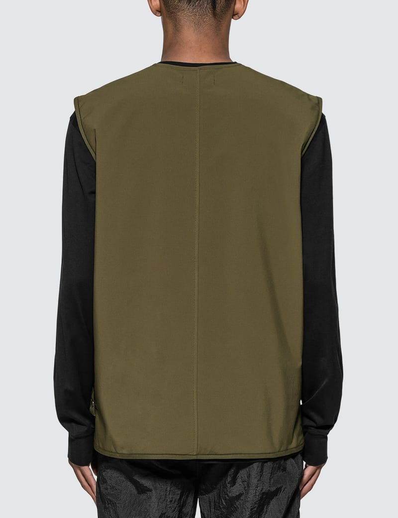 Stone Island - Poliestere Stretch 5L Ghost Piece Gilet | HBX