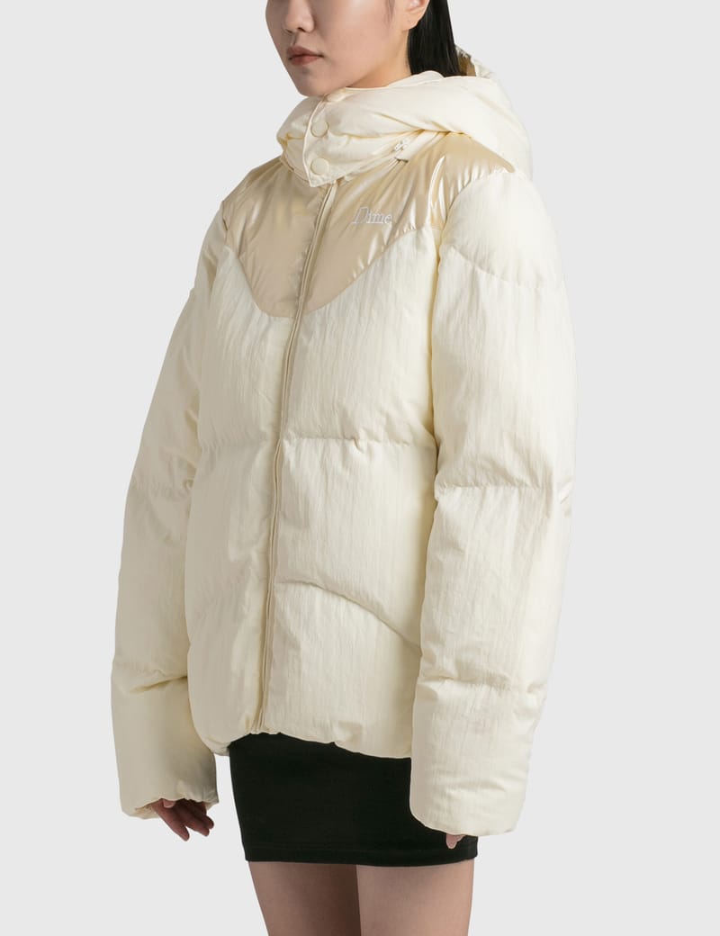 Contrast Puffer Jacket