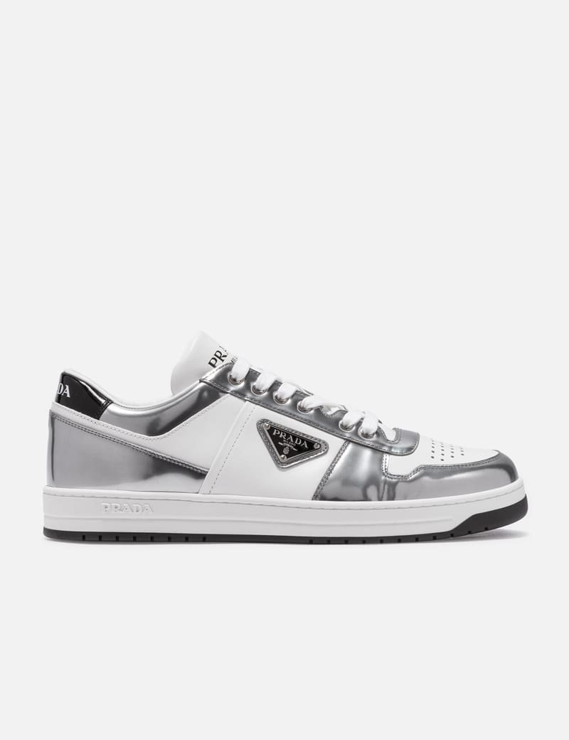 Prada leather sneakers outlet mens