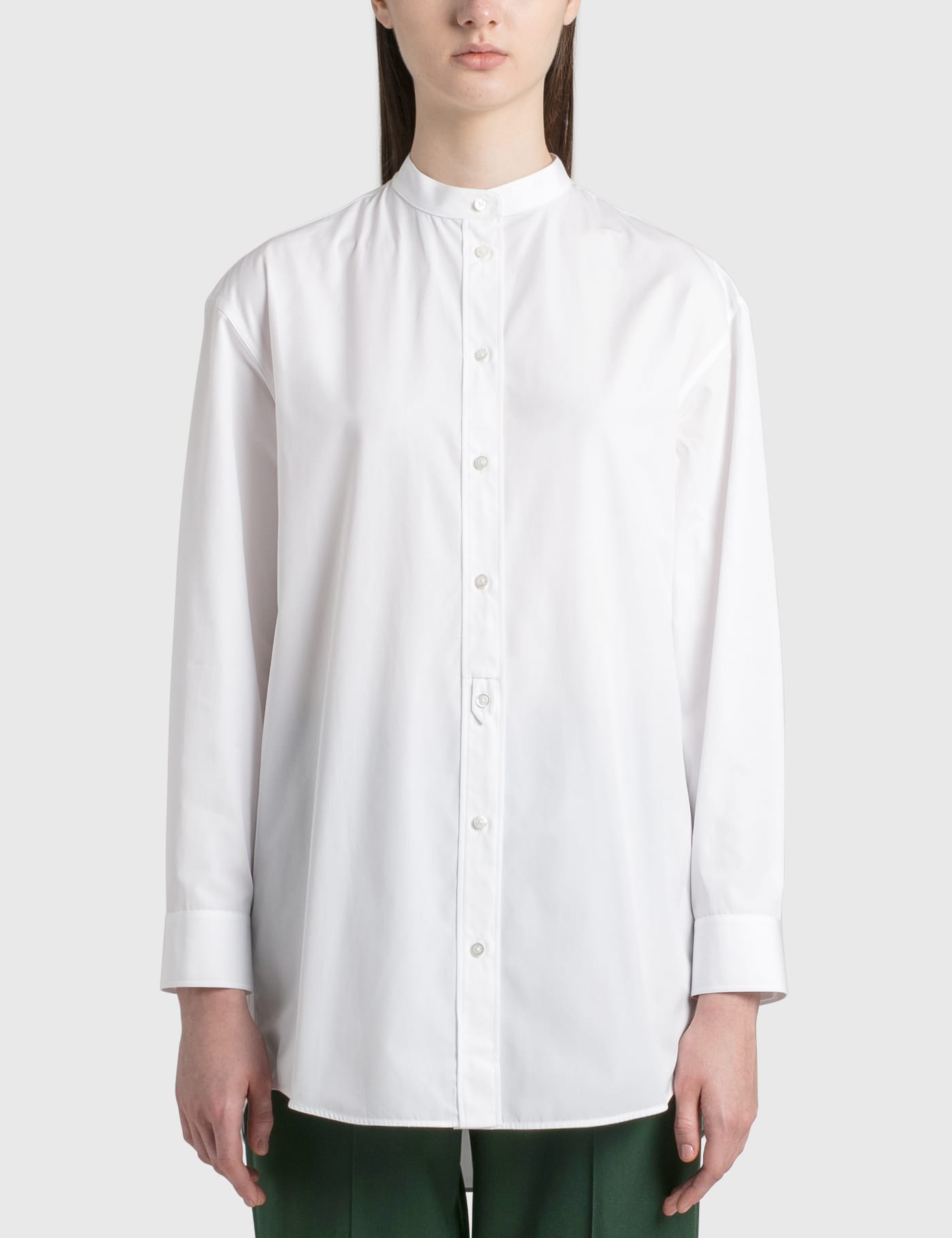 Jil Sander - Organic Poplin Shirt | HBX - Globally Curated Fashion 