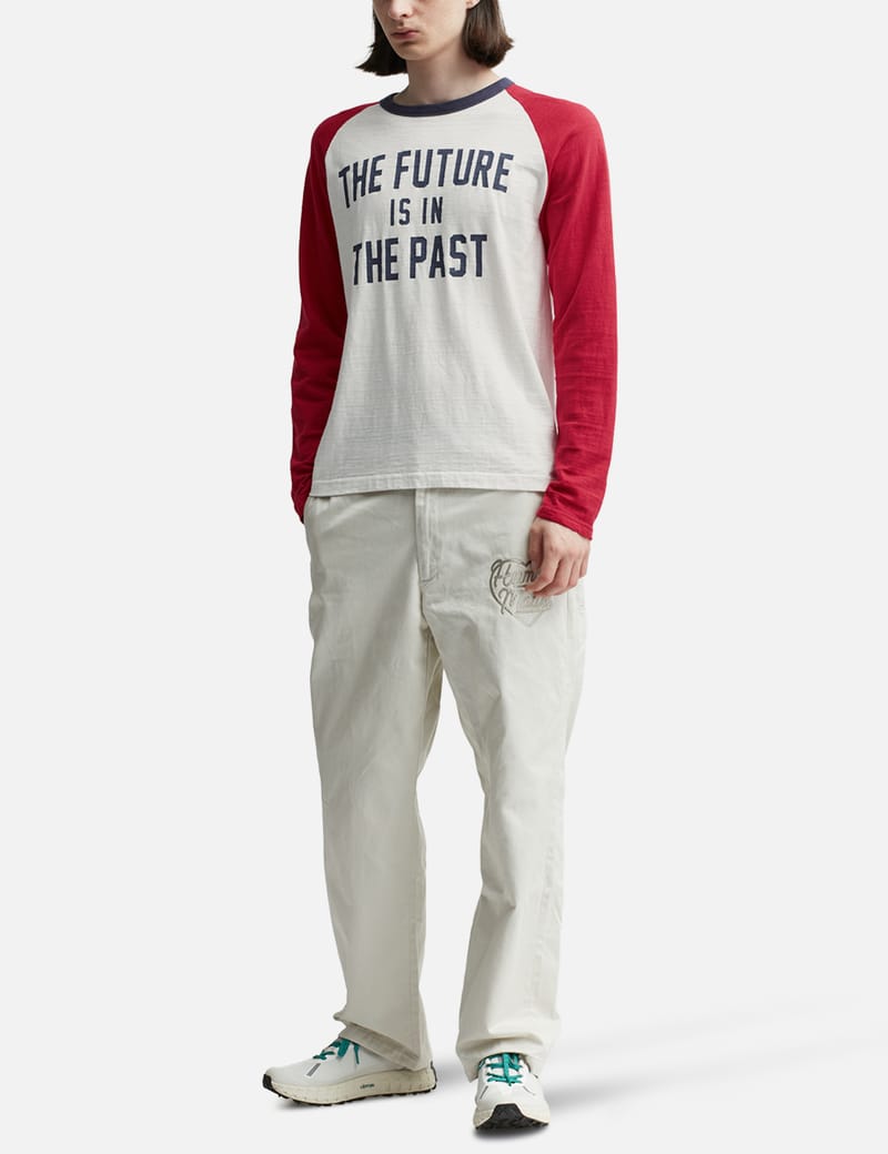 Human Made - Raglan Long Sleeve T-shirt | HBX - Globally Curated