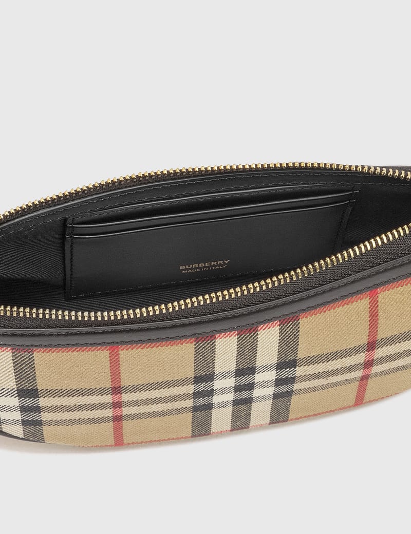 Vintage Check Cotton Olympia Pouch