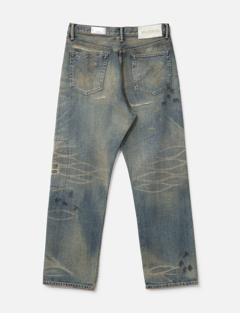 パンツ SAVAGE DENIM DP MID PANTS 24AW SAVAGE DENIM DP BASIC PANTS // OCT.4 // ⁡ #neighborhood