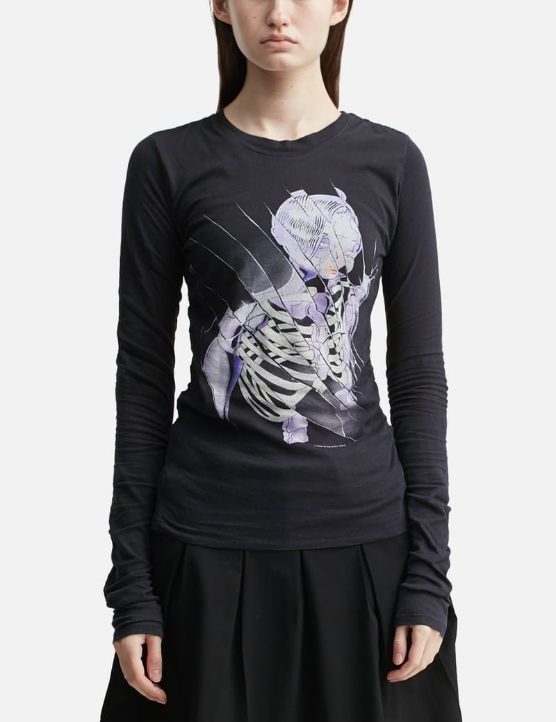Our Legacy Strain Slim Longsleeve - Printed Portuguese-jersey top