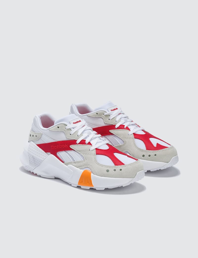 Vijeta Broking Baskets Reebok Reebok Aztrek Blanche Orange Reebok