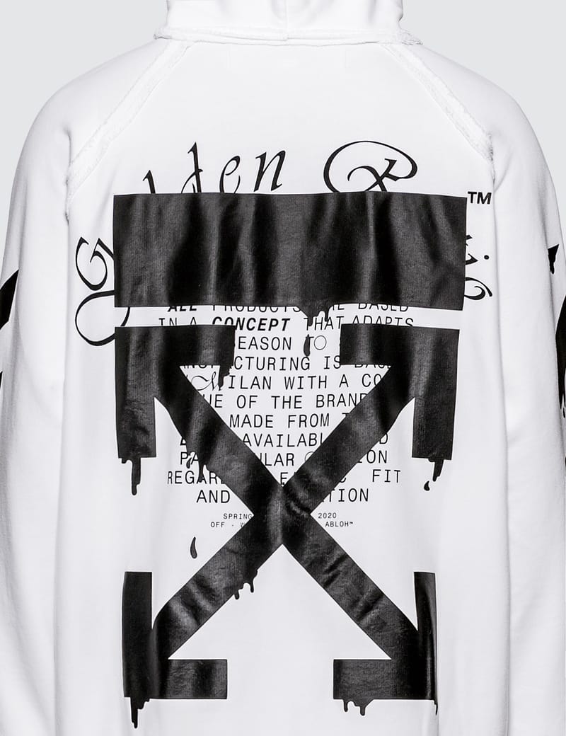 Off-White™ - Dripping Arrows Hoodie | HBX - Globally Curated