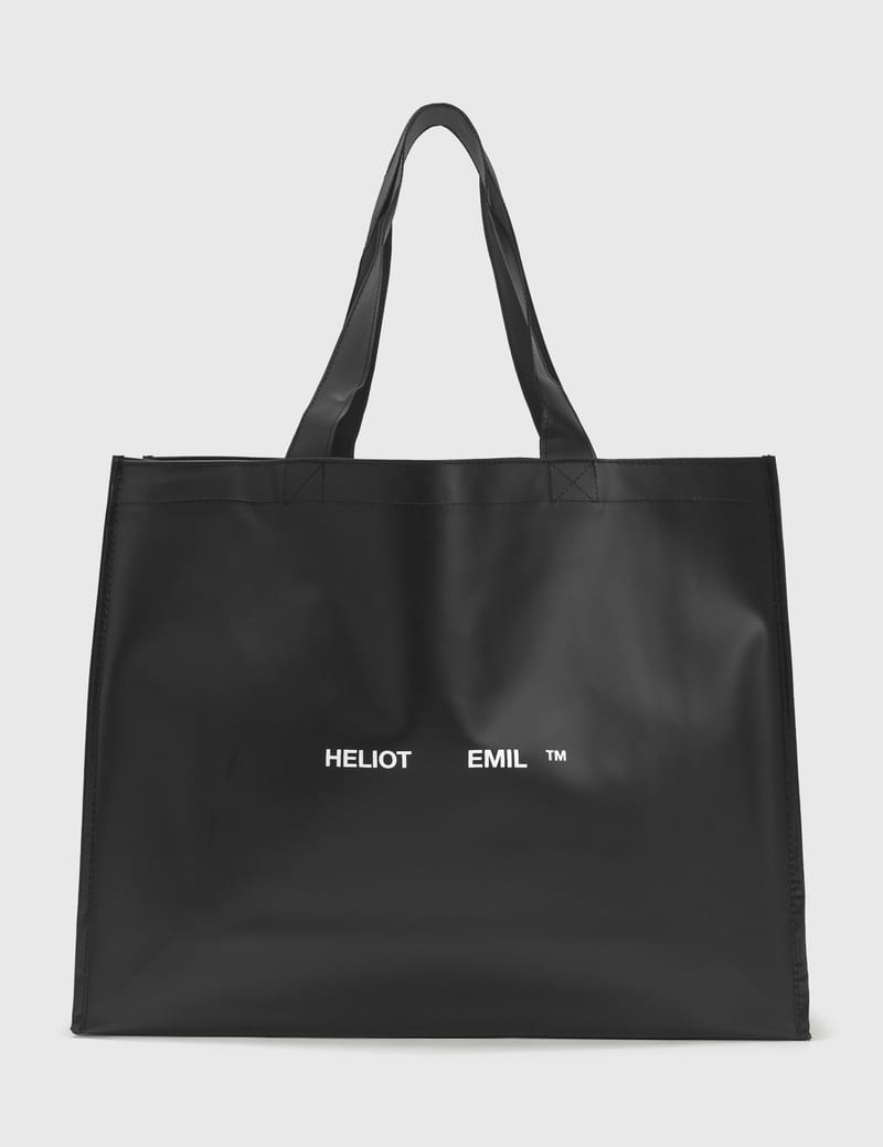 Heliot Emil - Rubber Tote Bag | HBX - ハイプビースト(Hypebeast)が